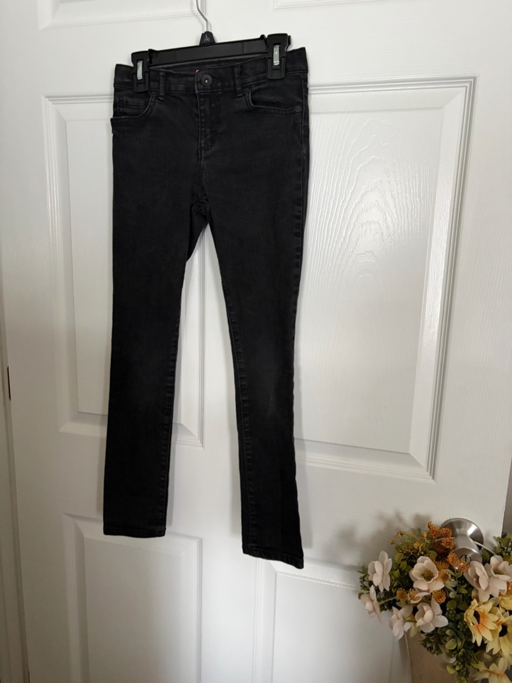 The children’s place faded black denim supply skinny jeans